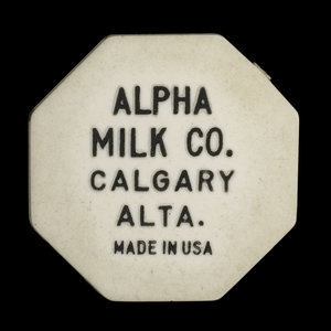 Canada, Alpha Milk Co., 500 ml de crème :