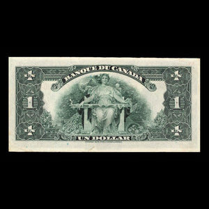 Canada, Banque du Canada, 1 dollar : 1935