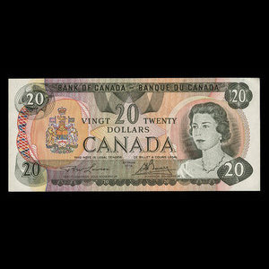 Canada, Banque du Canada, 20 dollars : 1979