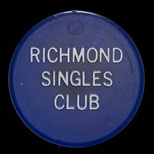 Canada, Richmond Singles Club, 1 consommation : 1978