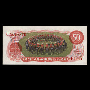 Canada, Banque du Canada, 50 dollars : 1975