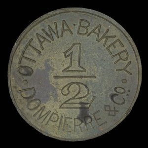 Canada, Ottawa Bakery, 1/2 pain : 1909