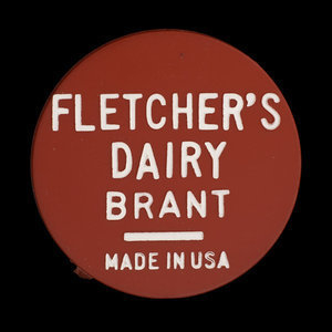 Canada, Fletcher's Dairy, 1 pinte de lait : 1964