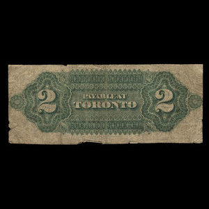 Canada, Dominion du Canada, 2 dollars : 1 juillet 1870