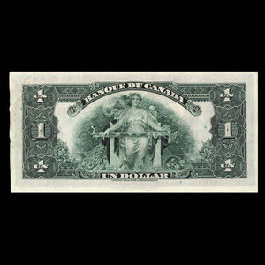 Canada, Banque du Canada, 1 dollar : 1935