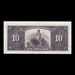 Canada, Banque du Canada, 10 dollars : 1935