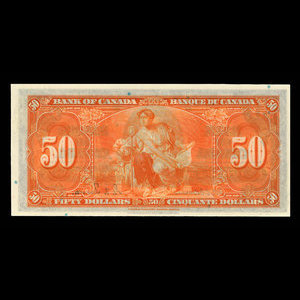 Canada, Banque du Canada, 50 dollars : 2 janvier 1937