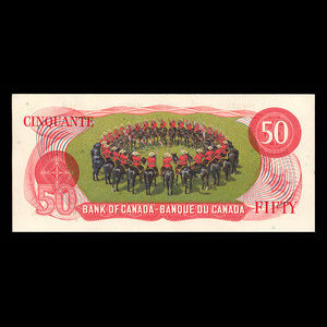 Canada, Banque du Canada, 50 dollars : 1975