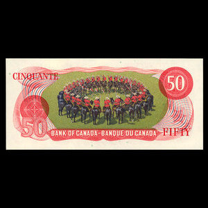 Canada, Banque du Canada, 50 dollars : 1975