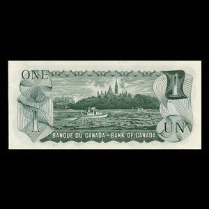 Canada, Banque du Canada, 1 dollar : 1973