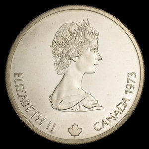 Canada, Élisabeth II, 10 dollars : 1973