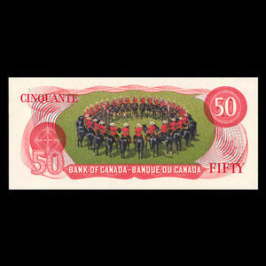 Canada, Banque du Canada, 50 dollars : 1975