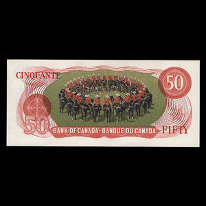 Canada, Banque du Canada, 50 dollars : 1975