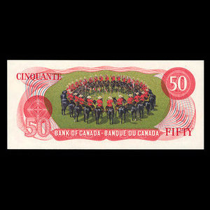 Canada, Banque du Canada, 50 dollars : 1975