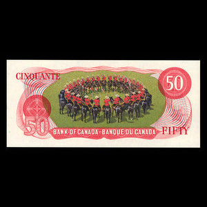 Canada, Banque du Canada, 50 dollars : 1975