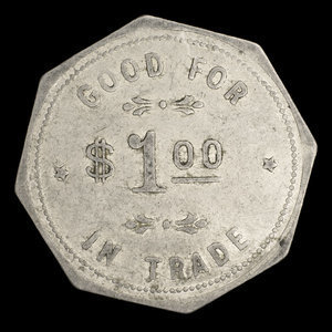 Canada, Raymond Mercantile Co. Ltd., 1 dollar : 15 septembre 1944