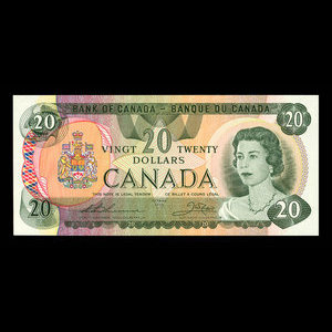 Canada, Banque du Canada, 20 dollars : 1979