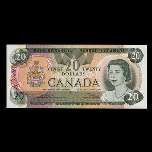 Canada, Banque du Canada, 20 dollars : 1979