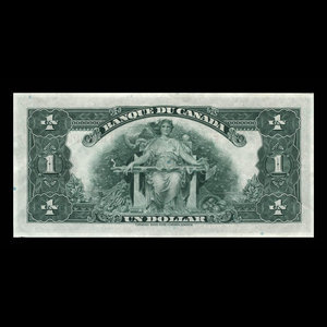 Canada, Banque du Canada, 1 dollar : 1935