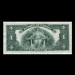 Canada, Banque du Canada, 1 dollar : 1935