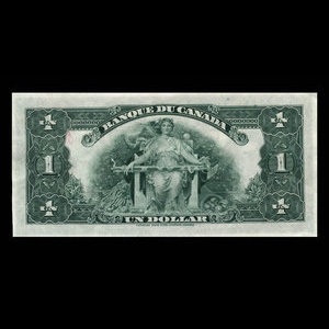 Canada, Banque du Canada, 1 dollar : 1935