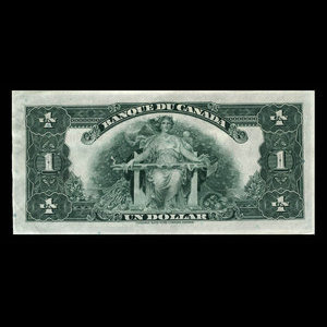 Canada, Banque du Canada, 1 dollar : 1935