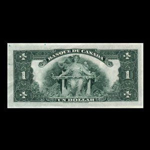 Canada, Banque du Canada, 1 dollar : 1935