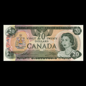 Canada, Banque du Canada, 20 dollars : 1979