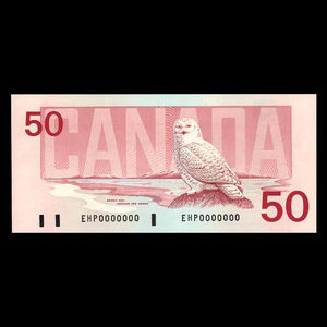 Canada, Banque du Canada, 50 dollars : 1988