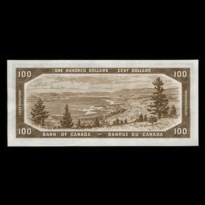 Canada, Banque du Canada, 100 dollars : 1954