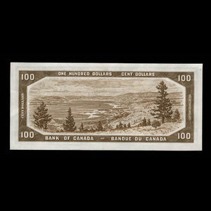 Canada, Banque du Canada, 100 dollars : 1954