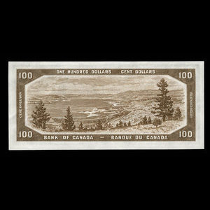 Canada, Banque du Canada, 100 dollars : 1954