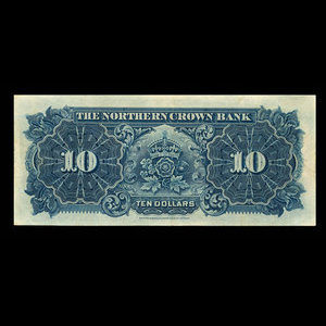 Canada, Northern Crown Bank, 10 dollars : 2 juillet 1914