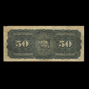 Canada, Banque Nouvelle-Écosse, 50 dollars : 1 mai 1906