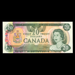 Canada, Banque du Canada, 20 dollars : 1979