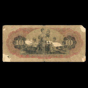 Canada, Merchants Bank of Canada (The), 10 dollars : 1 janvier 1900