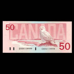 Canada, Banque du Canada, 50 dollars : 1988