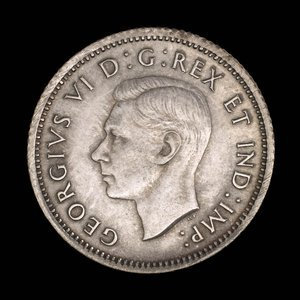 Canada, Georges VI, 10 cents : 1937