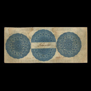 Canada, Banque de Montréal, 2 dollars : 5 juin 1837