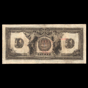 Canada, Canadian Bank of Commerce, 50 dollars : 2 janvier 1917