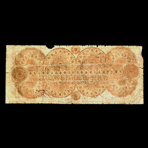 Canada, Central Bank of New Brunswick, 1 livre(anglaise) : 1 janvier 1844