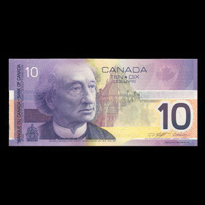 Canada, Banque du Canada, 10 dollars : 2001