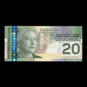 Canada, Banque du Canada, 20 dollars : 2004