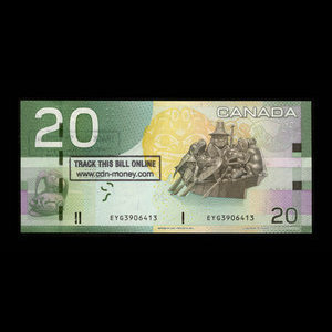 Canada, Banque du Canada, 20 dollars : 2004