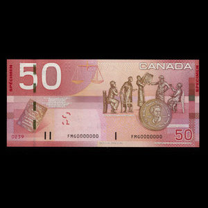 Canada, Banque du Canada, 50 dollars : 2004