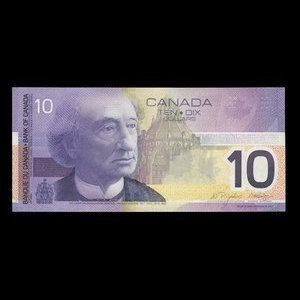 Canada, Banque du Canada, 10 dollars : 2001