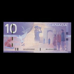 Canada, Banque du Canada, 10 dollars : 2005