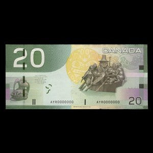 Canada, Banque du Canada, 20 dollars : 2004