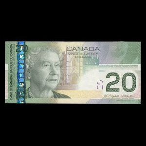 Canada, Banque du Canada, 20 dollars : 2004