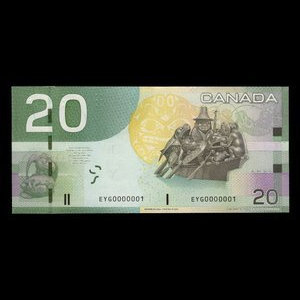 Canada, Banque du Canada, 20 dollars : 2004